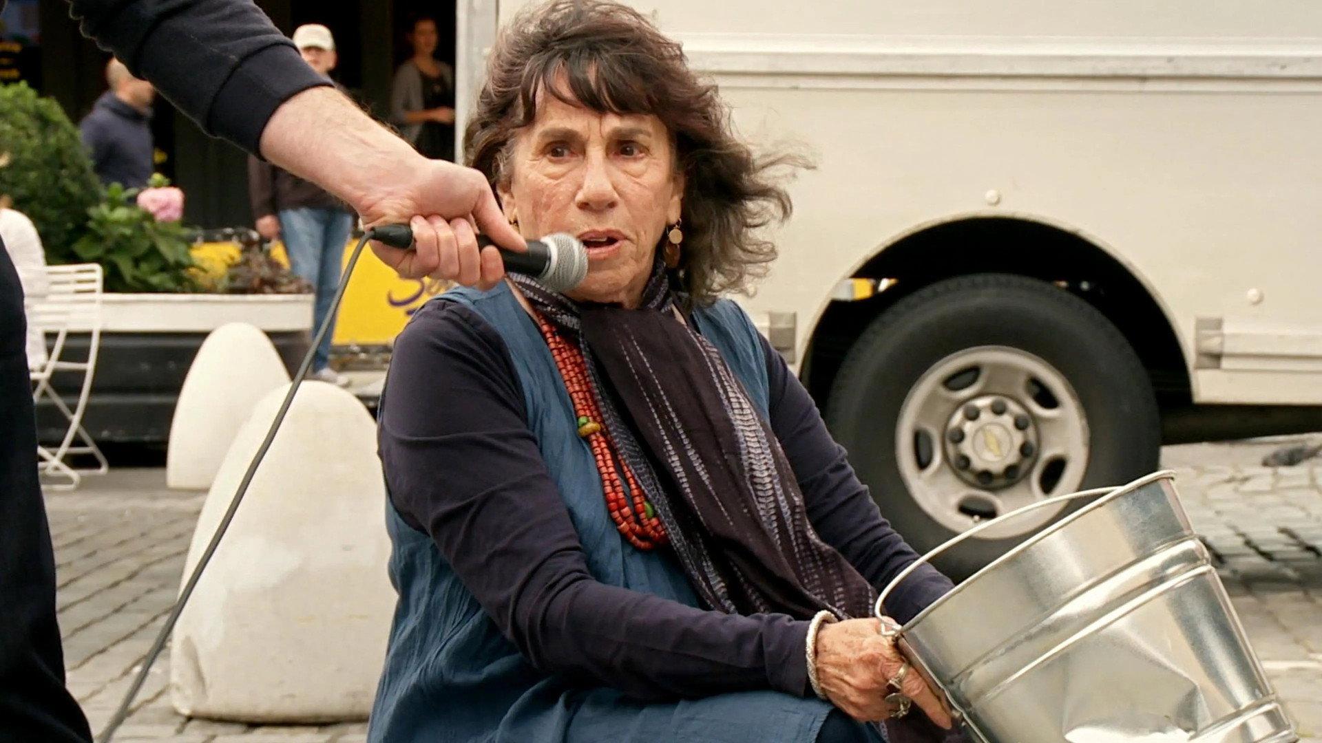 Still from Cash Cow, with Lena Dunham vs. Elena
