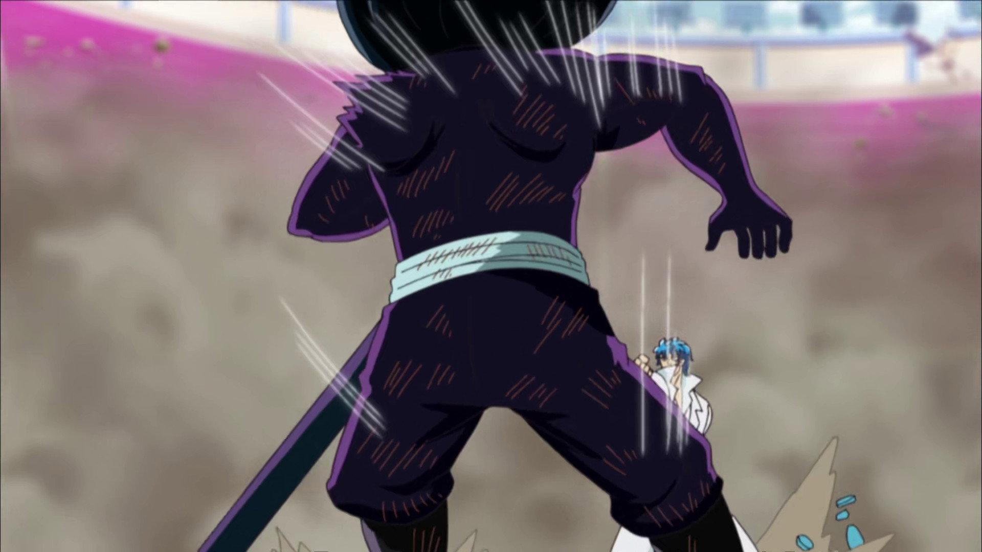 Still from Savage Battle! Toriko's Strongest Attack!