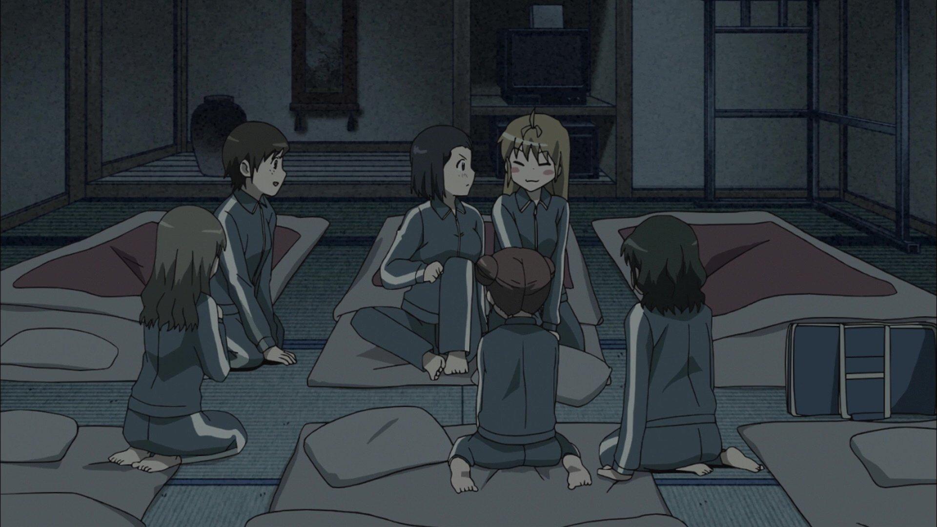 Still from Yay! It's a school trip! / I have to tell you that I l...