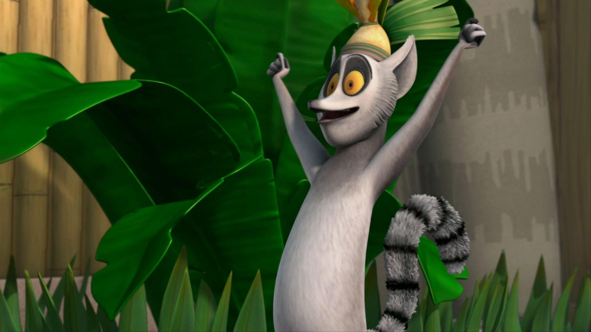 Still from Happy King Julien Day