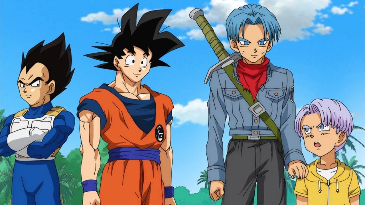 Still from A Message from the Future - The Incursion of Goku Black!
