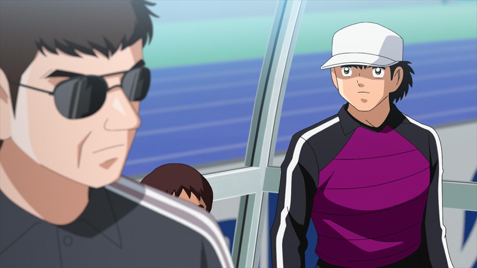 Still from Tsubasa Takes Off