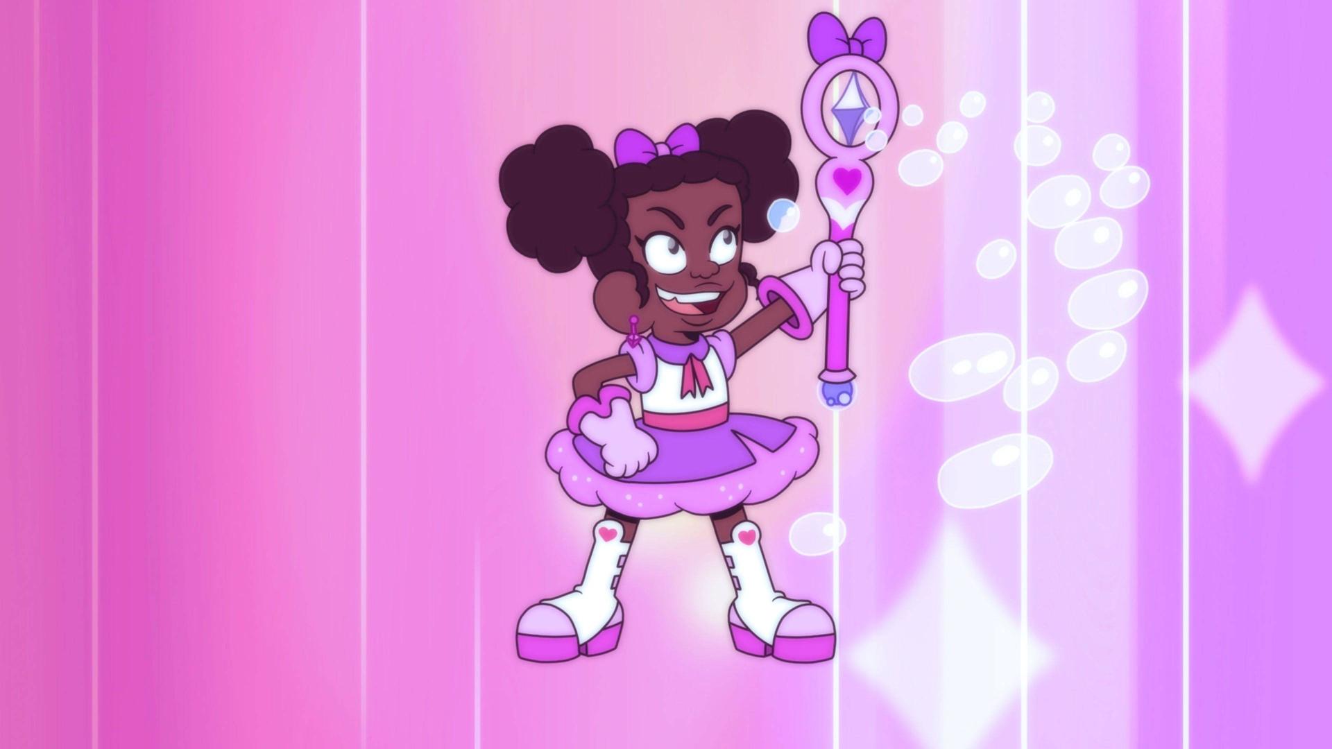 Still from Sparkle Cadet