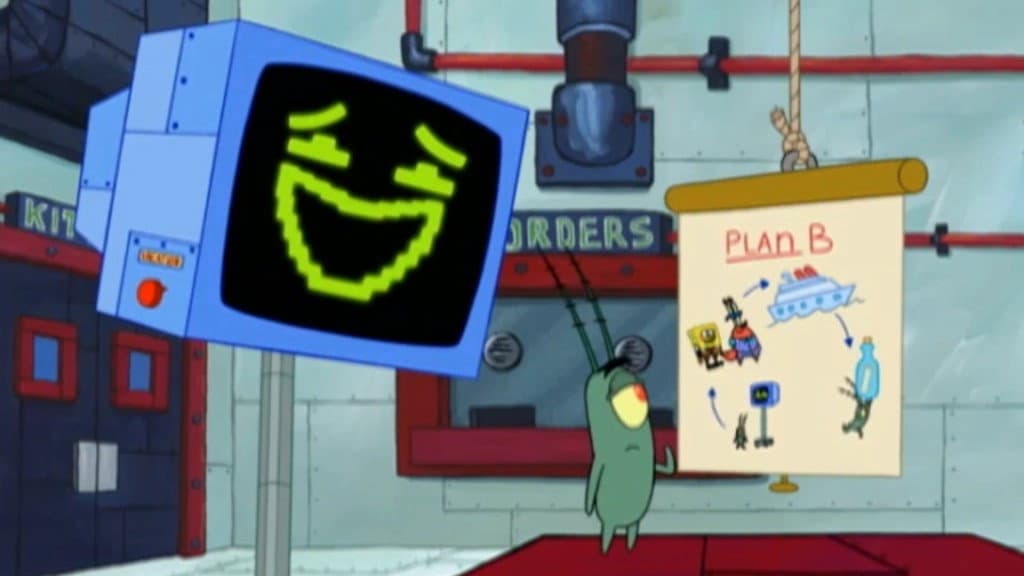 Still from Plankton's Diary: Karen
