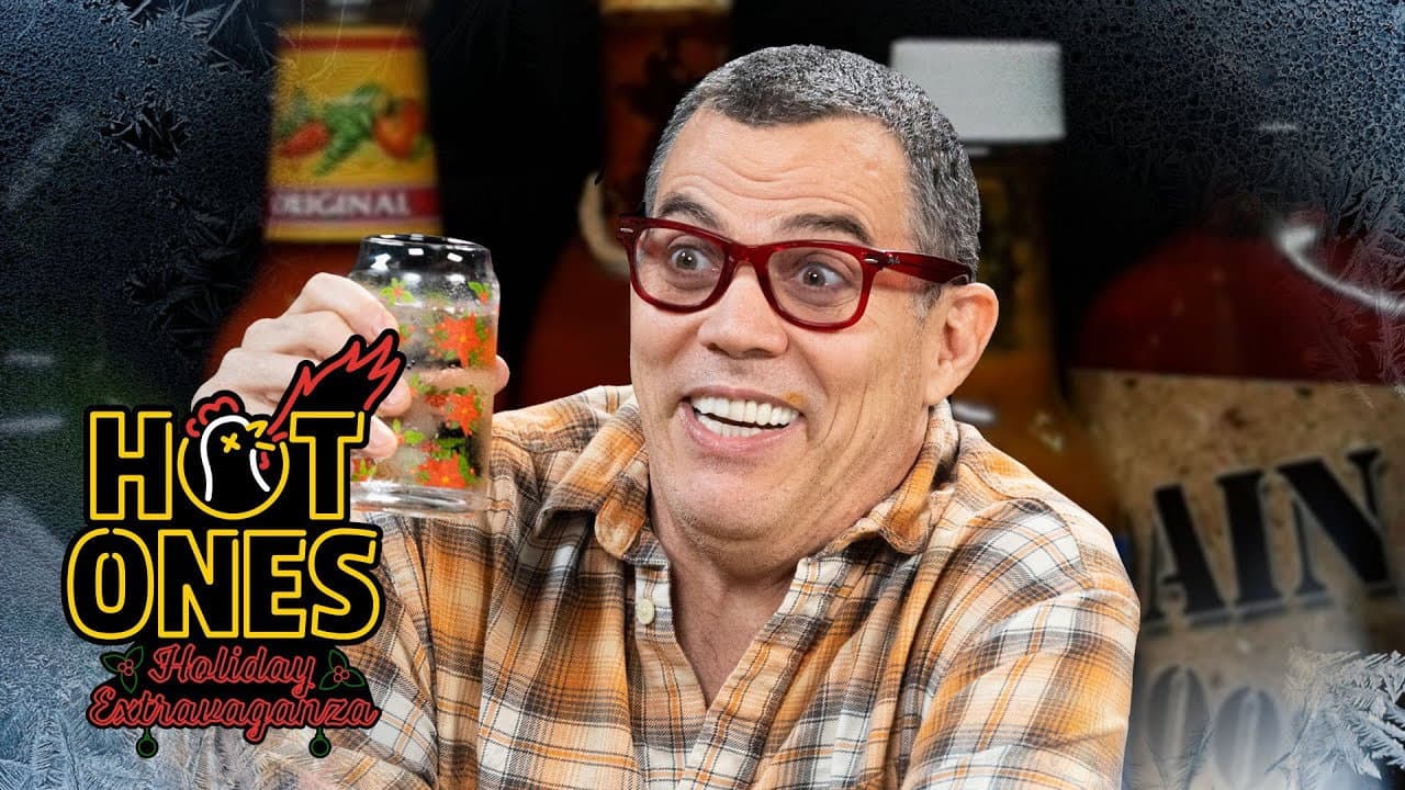 Still from Steve-O Is Extra Naughty For the Hot Ones Holiday Extravaganza