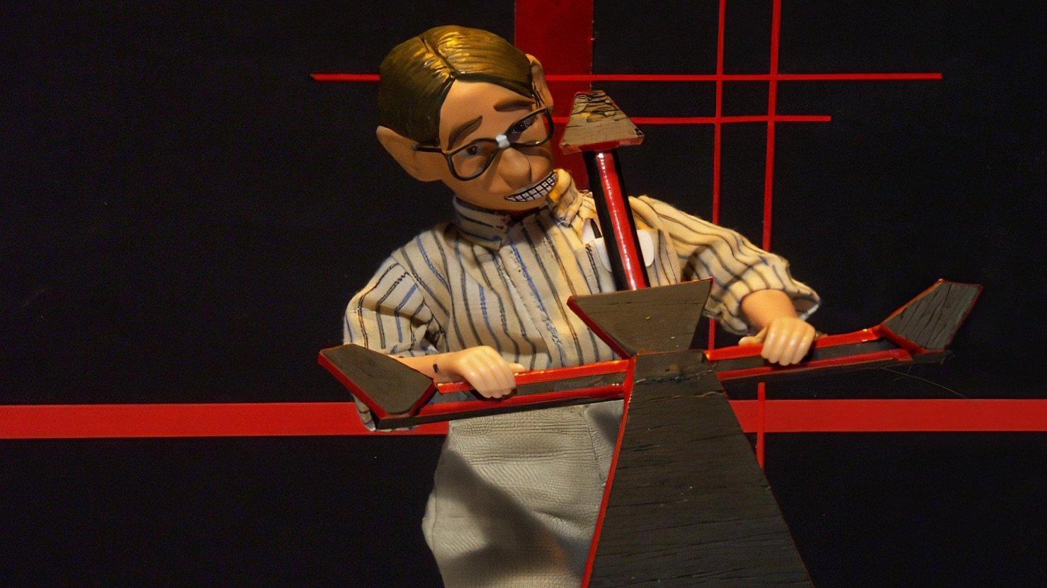 Still from Metal Militia