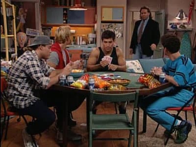 Still from The Poker Game
