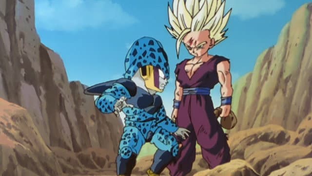 Still from Unleash the Warrior Within! Gohan Takes the Offensive!