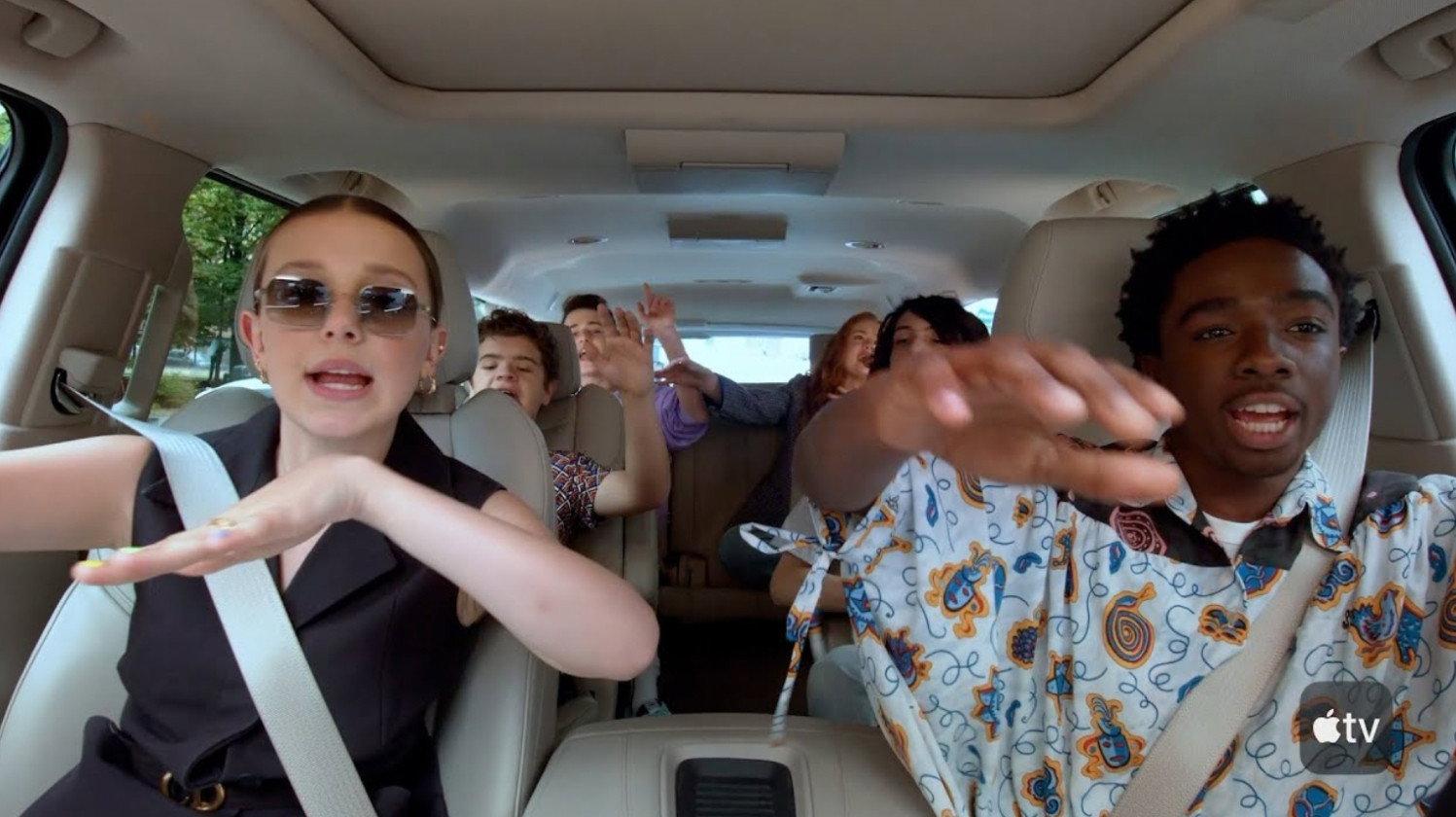 Still from Stranger Things Cast