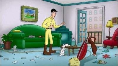 Still from George Cleans Up