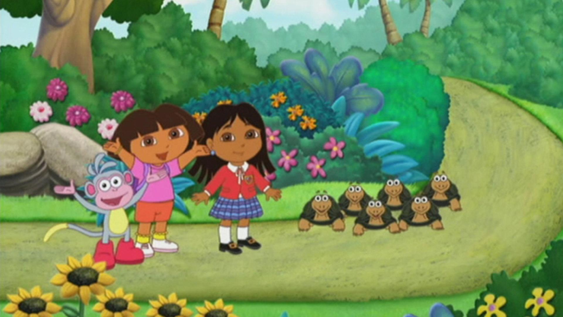 Still from Dora Saves the Crystal Kingdom