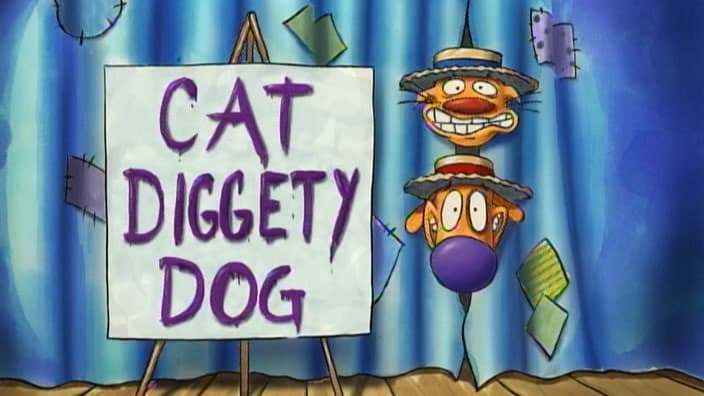 Still from Cat Diggety Dog