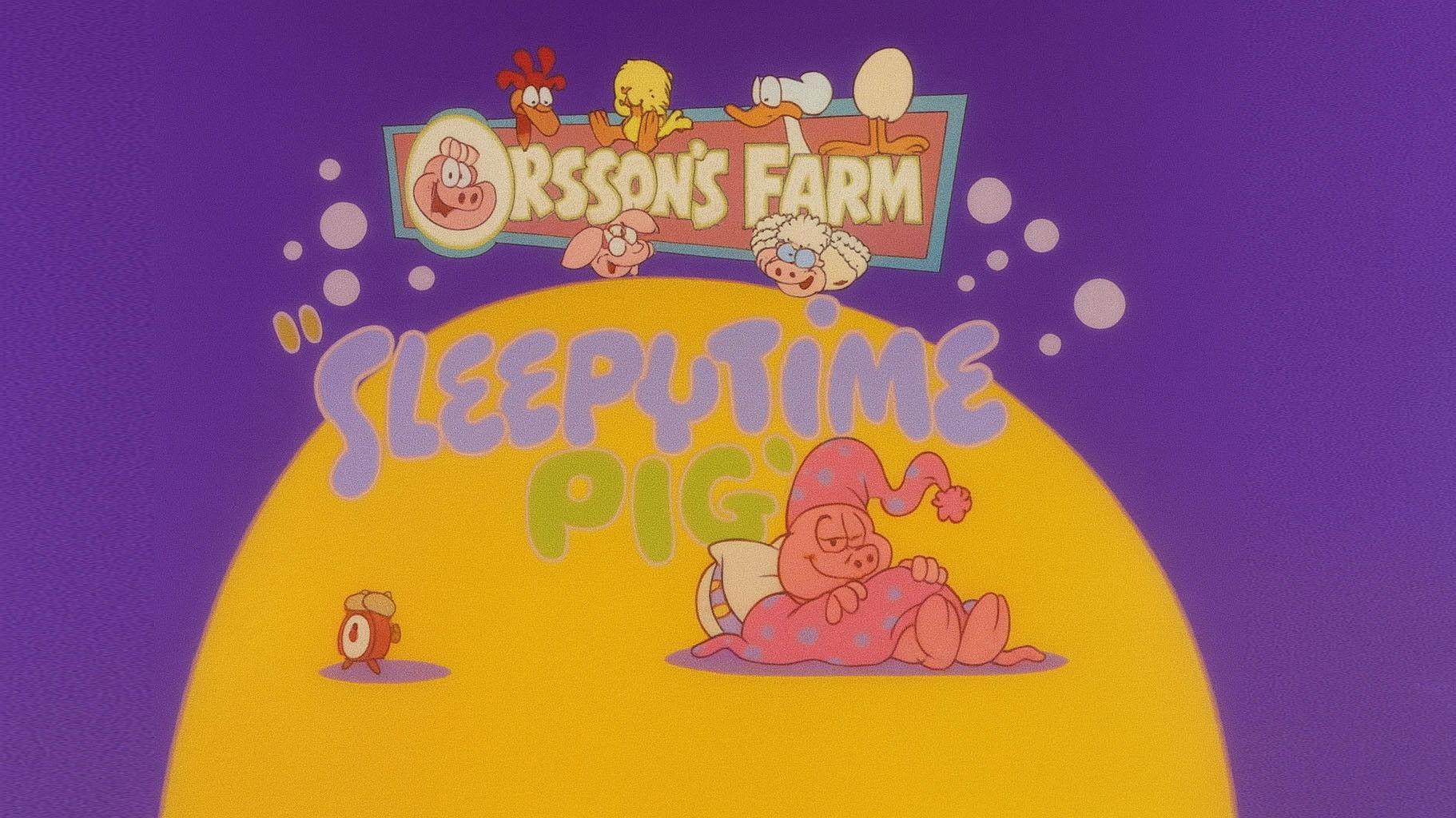 Still from Sleepytime Pig