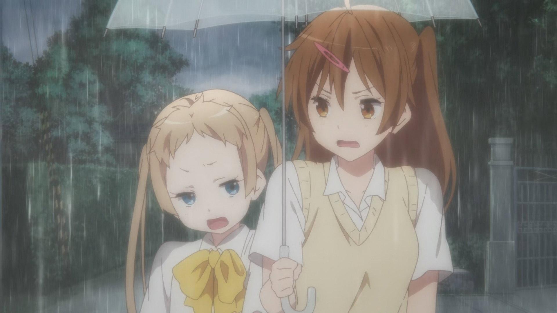 Still from Lite 4: Dekomori VS Nibutani 2