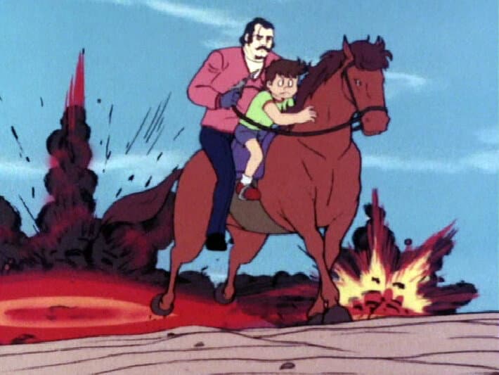 Still from Hang on Shiro! There is no Rest for Heroes!!