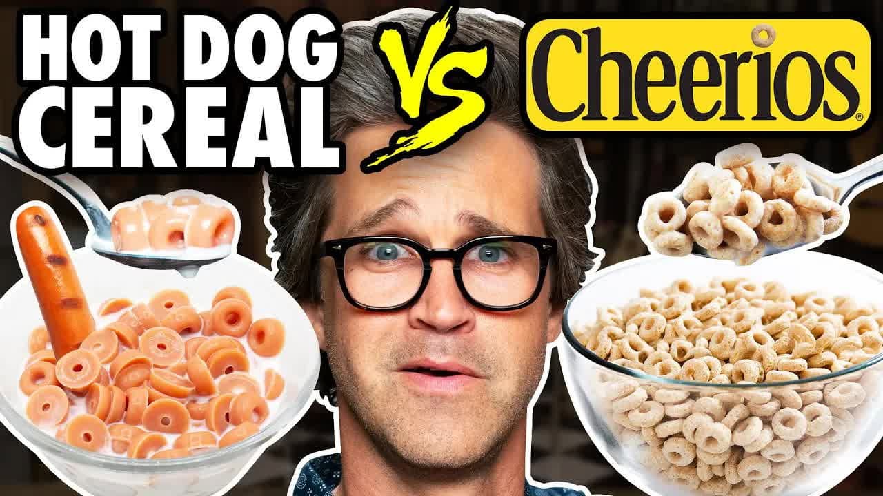 Still from Are Hot Dogs Good With Everything? Taste Test