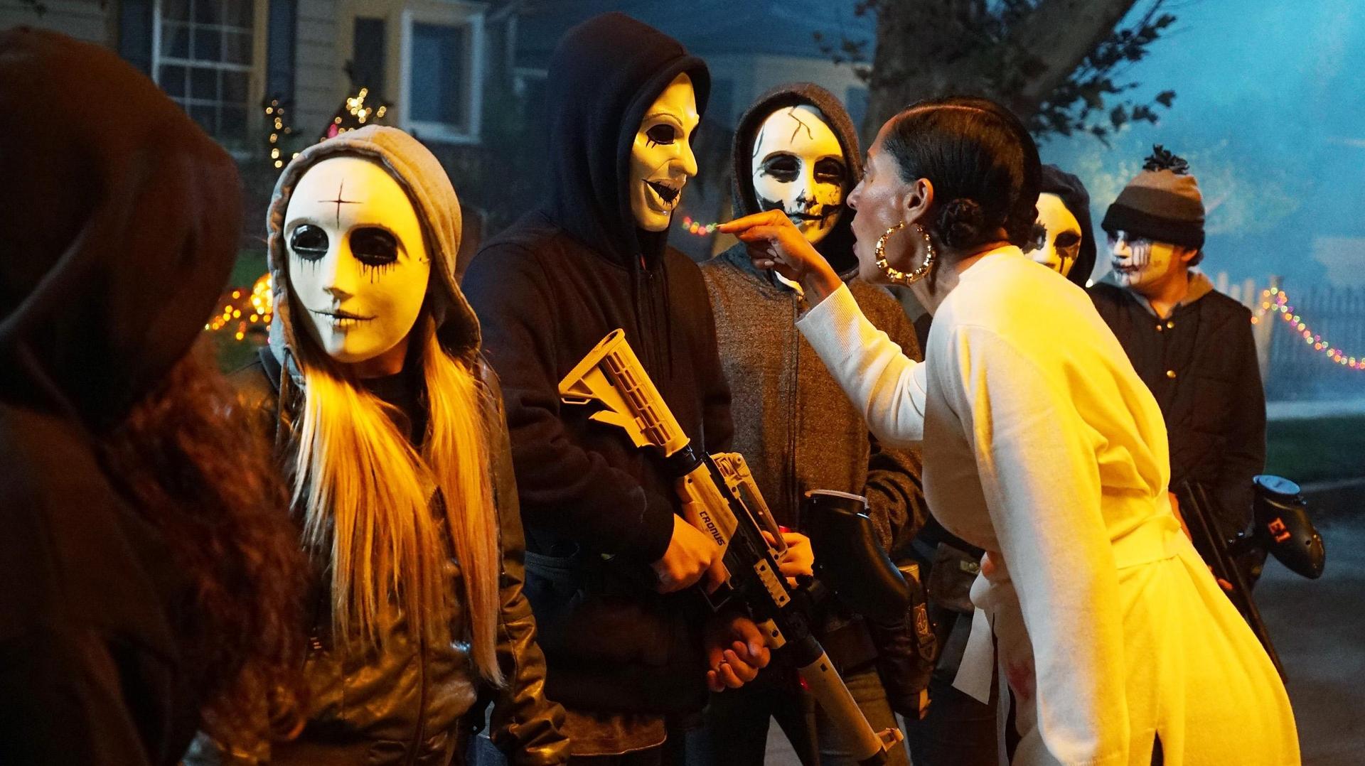 Still from The Purge