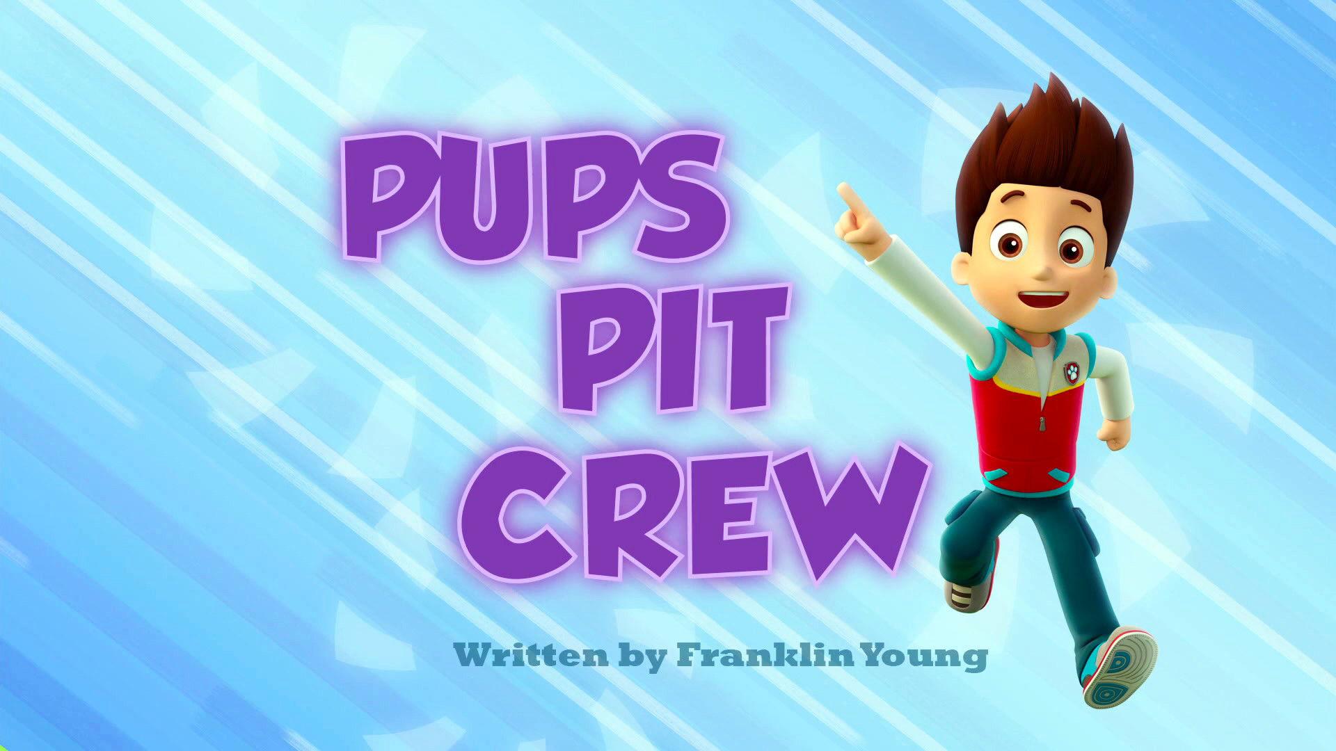 Still from Pups Pit Crew