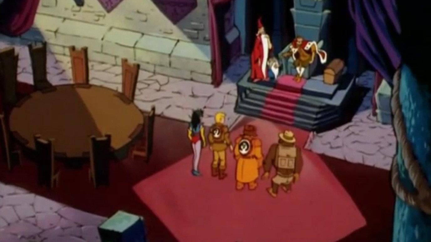 Still from Frights of the Roundtable