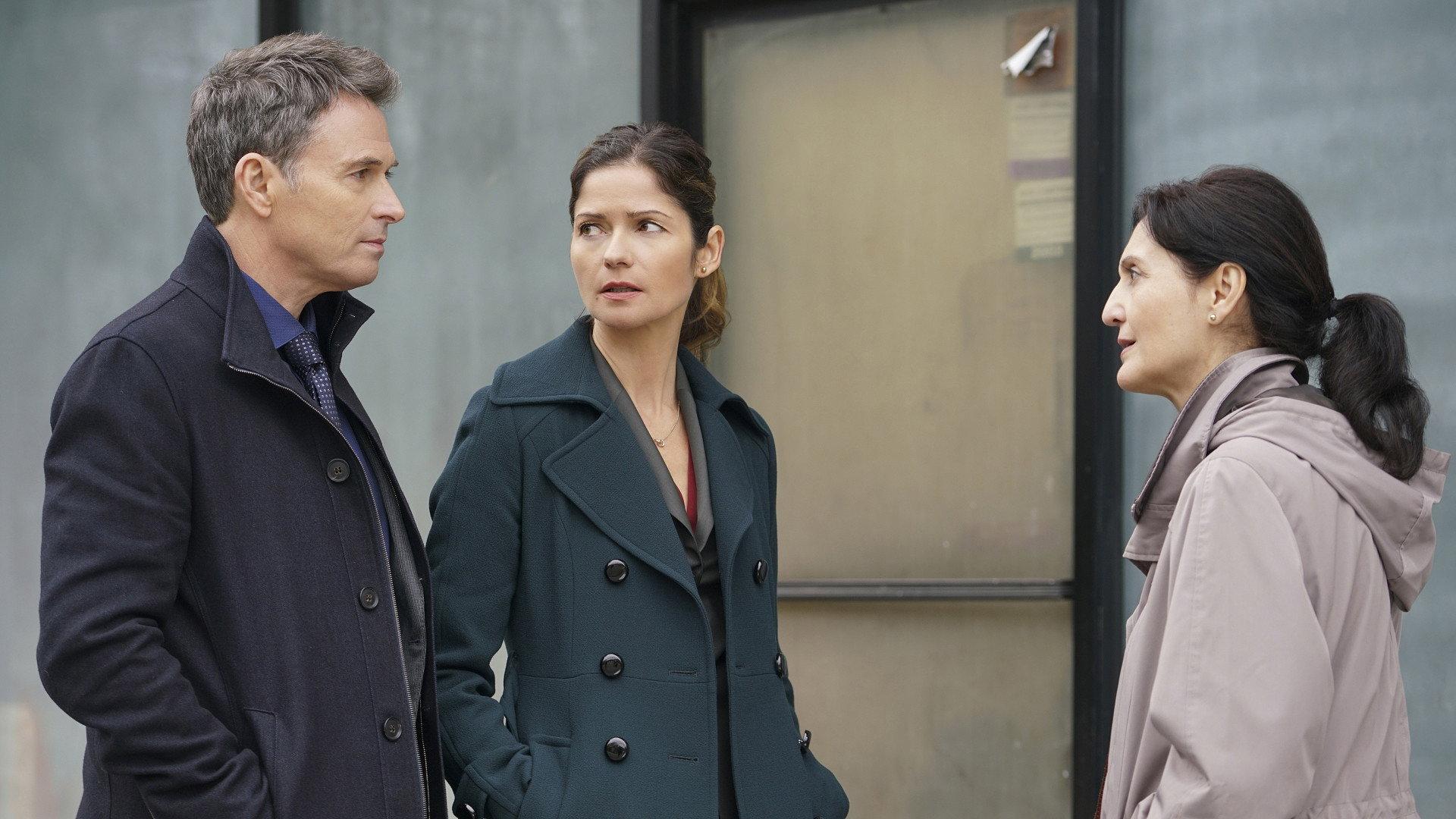Still from On the Clock