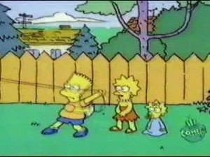 Still from TV Simpsons