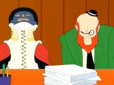 Still from Harvey's Civvy