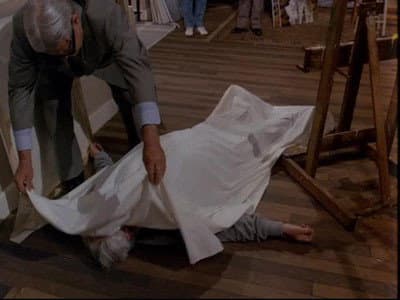 Still from Simon Says, Color Me Dead