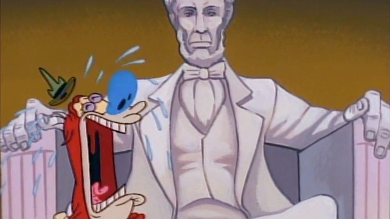 Still from An Abe Divided