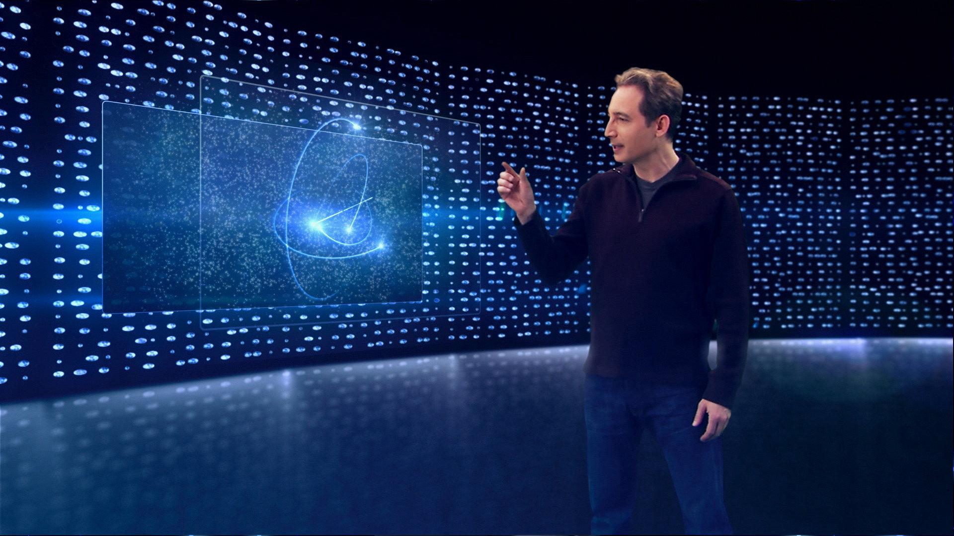 Still from The Fabric of the Cosmos: What is Space?