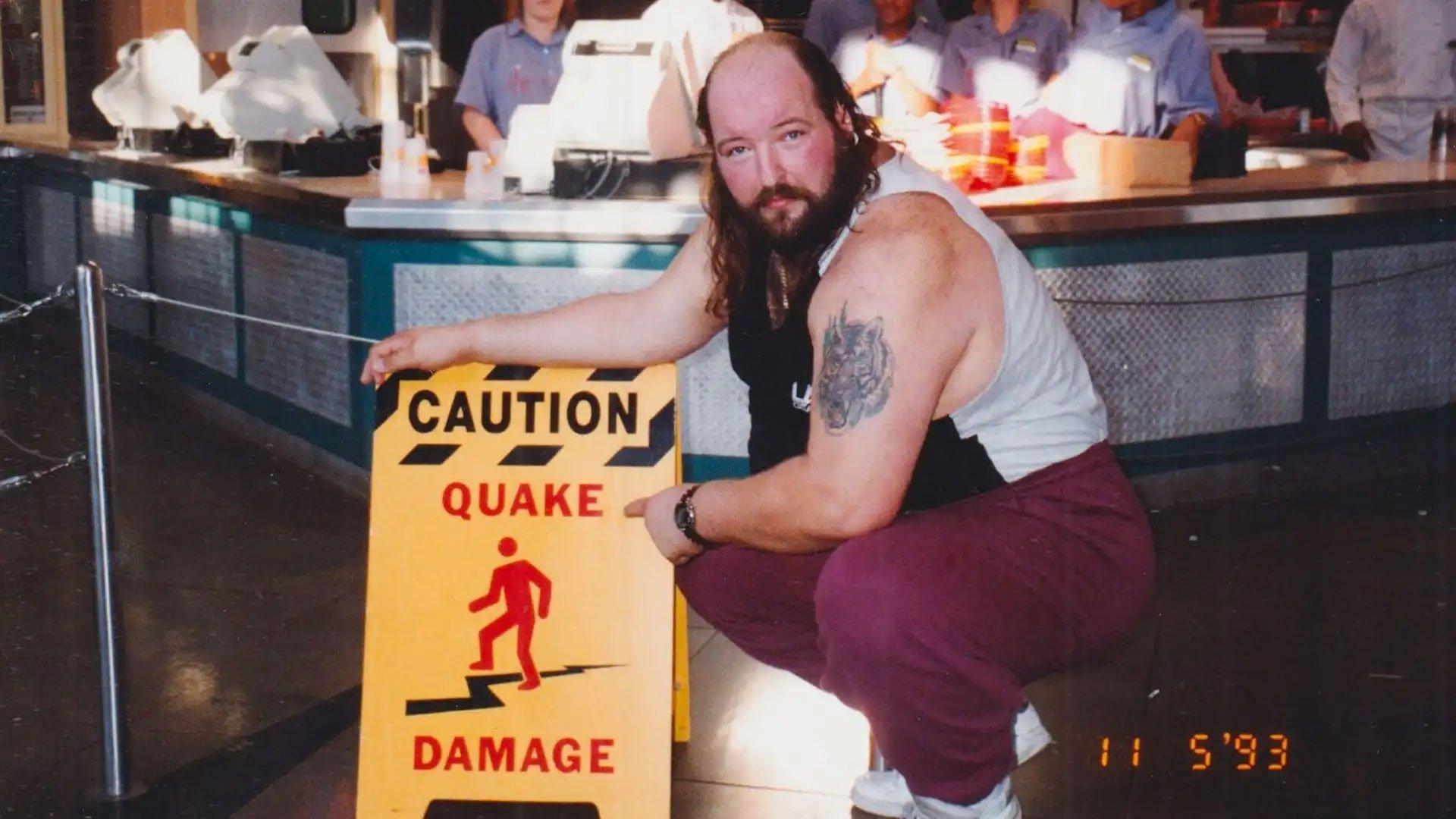 Still from The Ballad of 'Earthquake' John Tenta