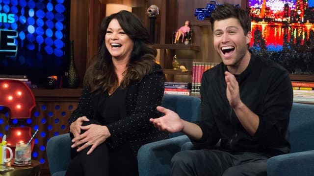 Still from Valerie Bertinelli & Colin Jost