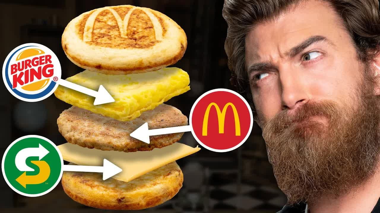 Still from Can We Taste These Fast Food Swaps? (GAME)