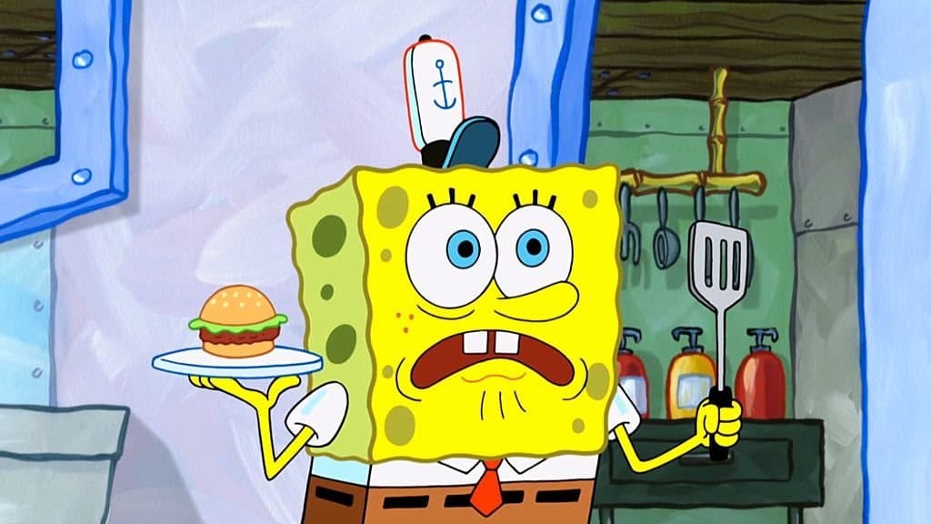 Still from SpongeBob, You’re Fired