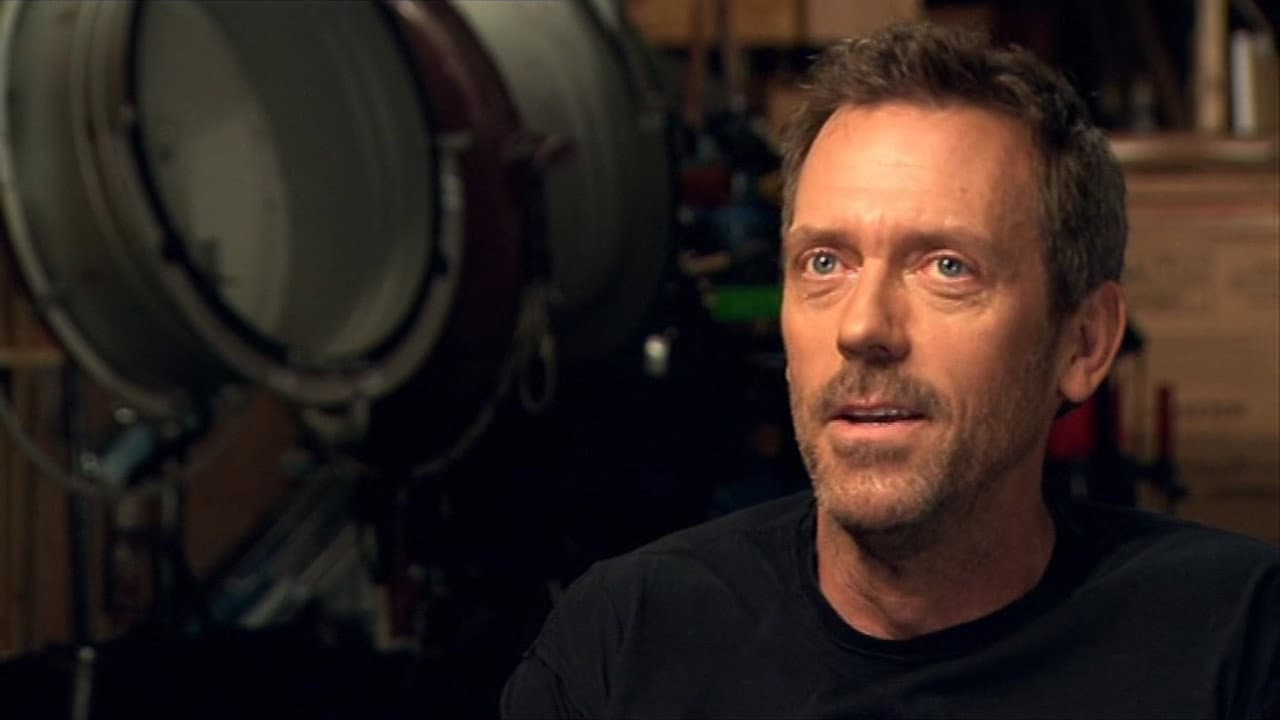Still from Hugh Laurie on set in Hollywood