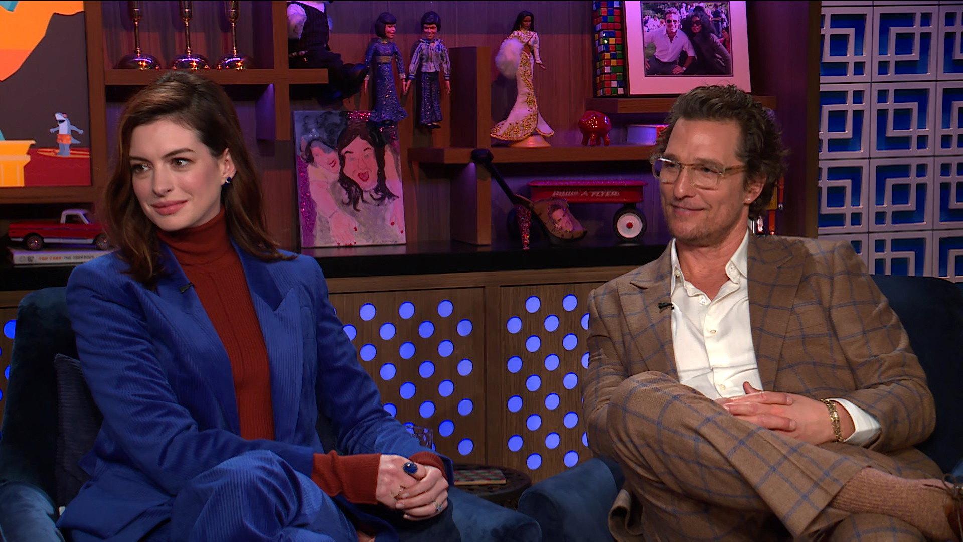 Still from Anne Hathaway & Matthew McConaughey