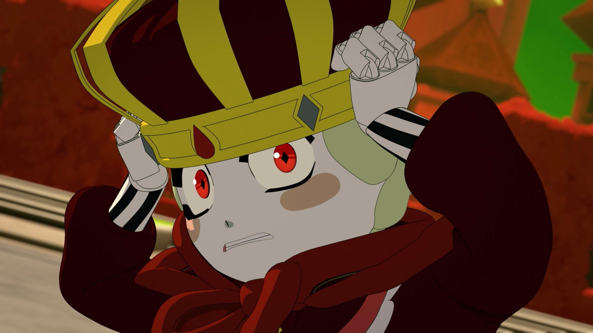Still from Rude, Red, and Royal
