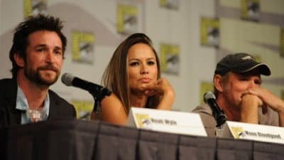 Still from Falling Skies Panel at Comic-Con July 22, 2011