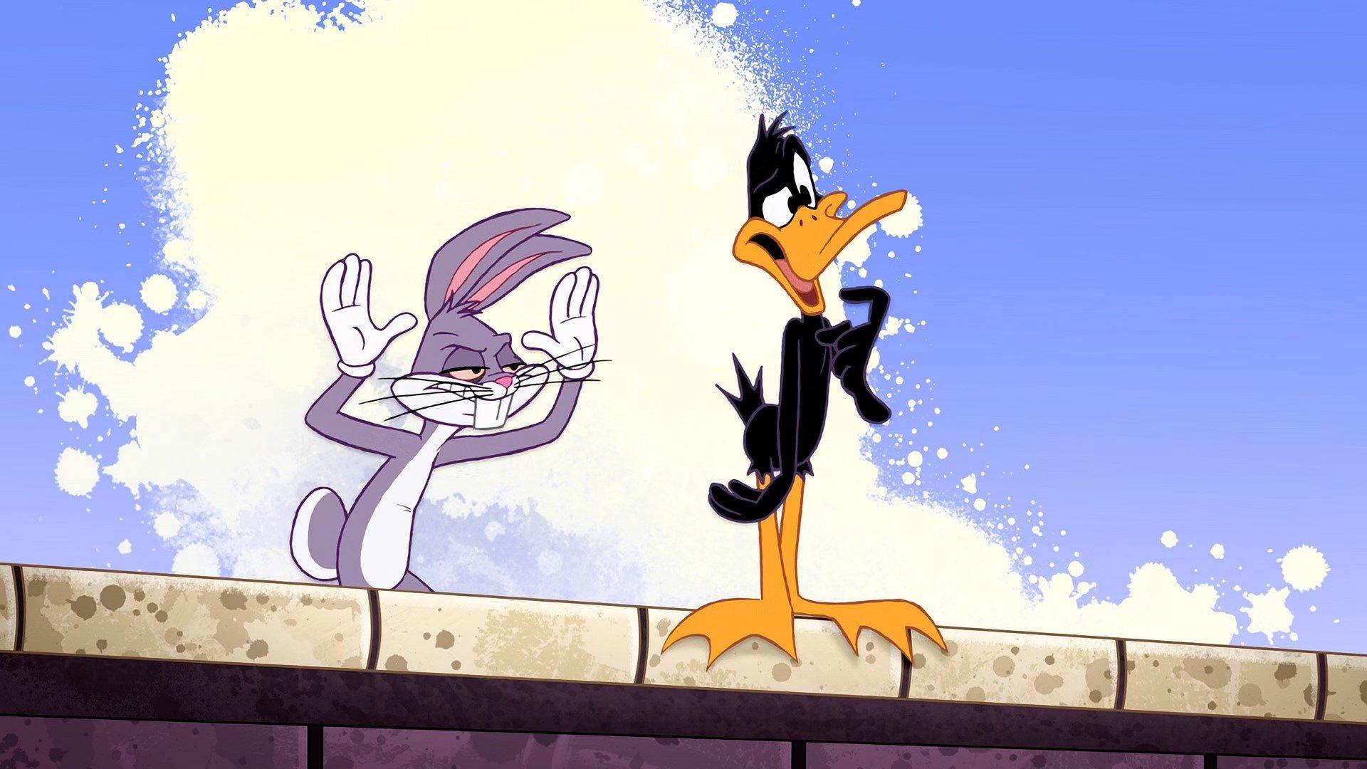 Still from Bugs and Daffy Get a Job