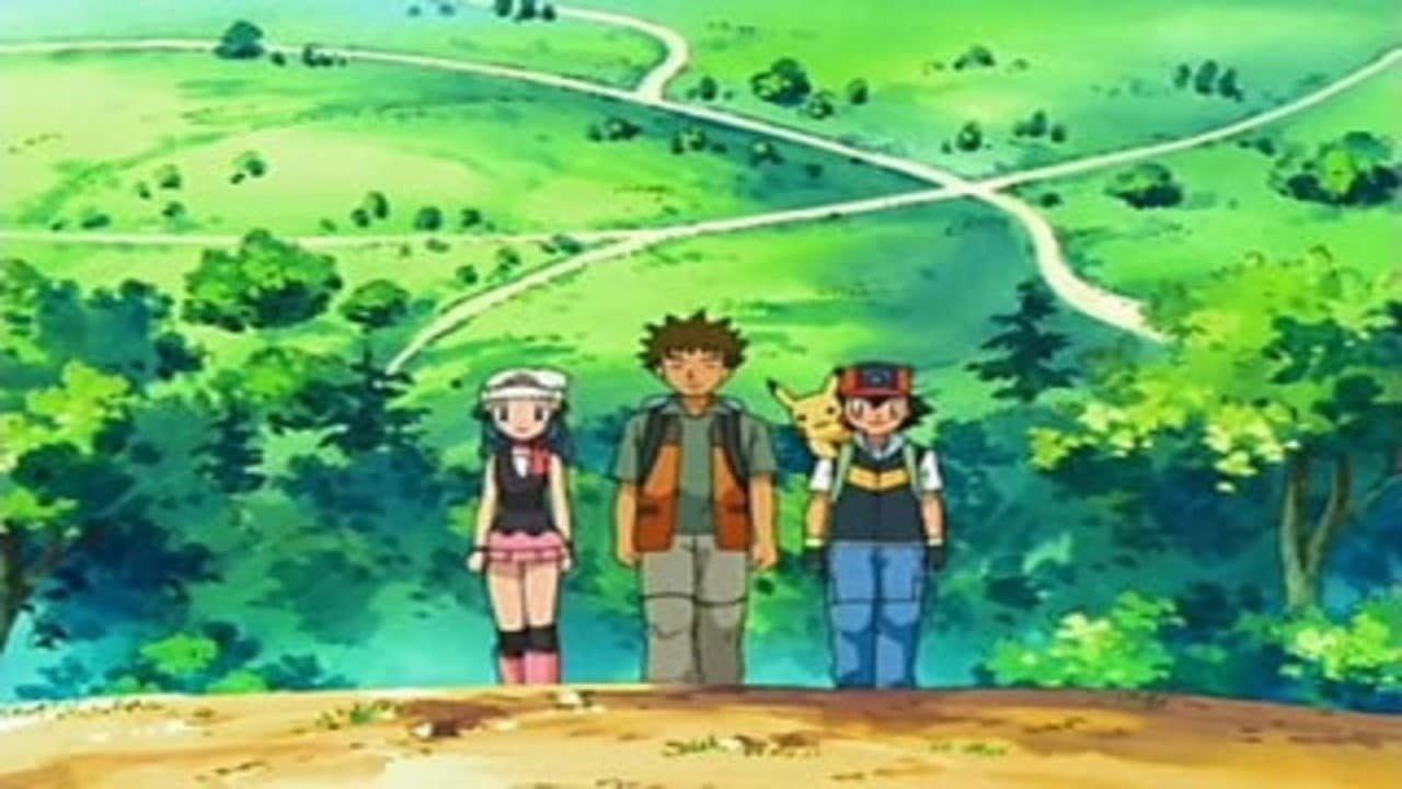 Still from Satoshi and Hikari! Head for a New Adventure!!
