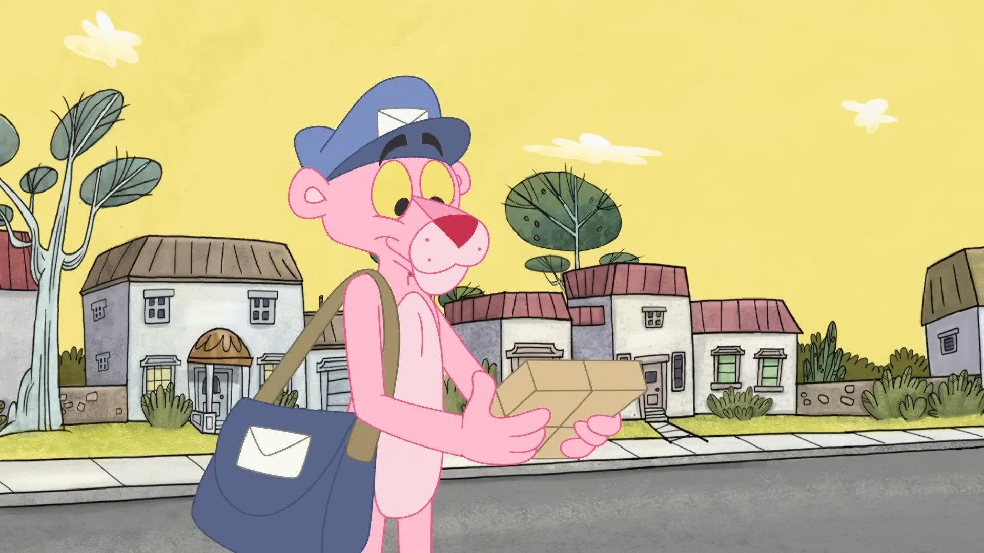 Still from The Pink is in the Mail