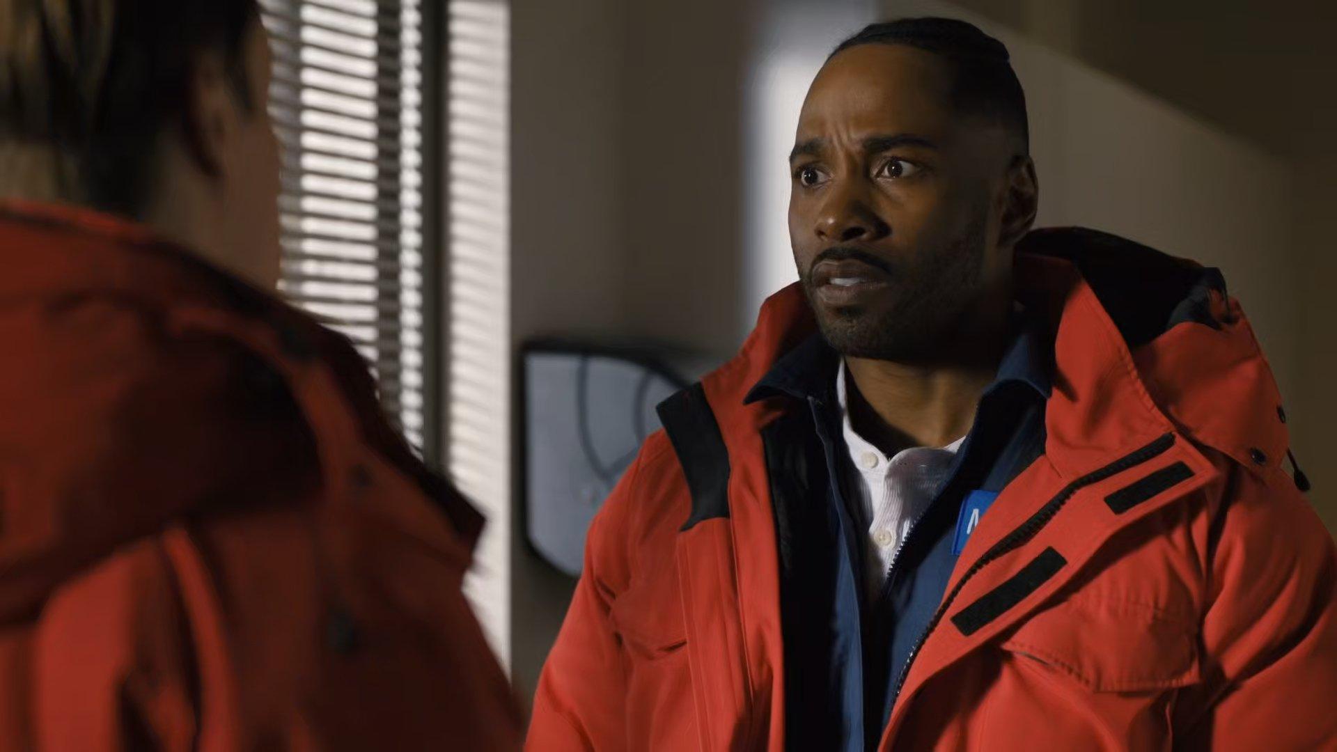 Still from Arrivals, Departures
