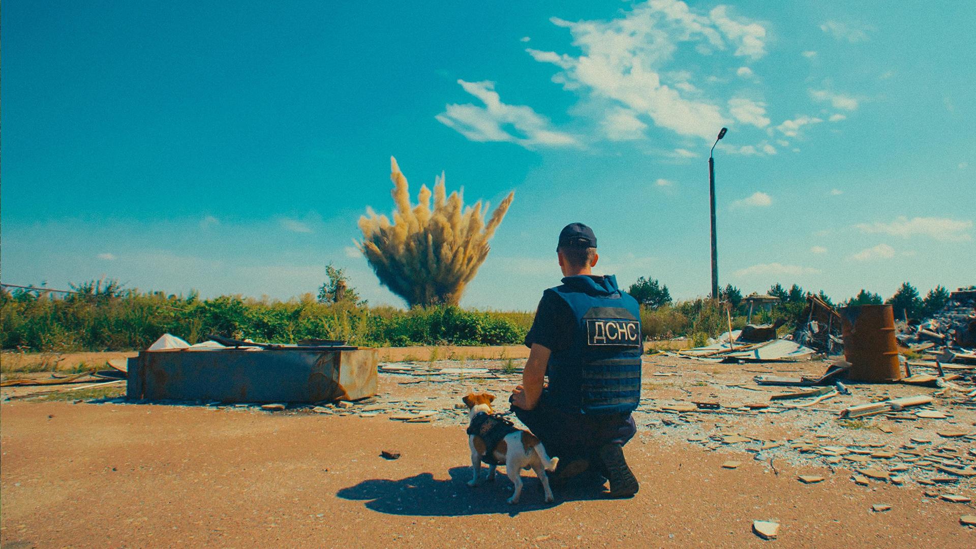 Still from Saving the Animals of Ukraine