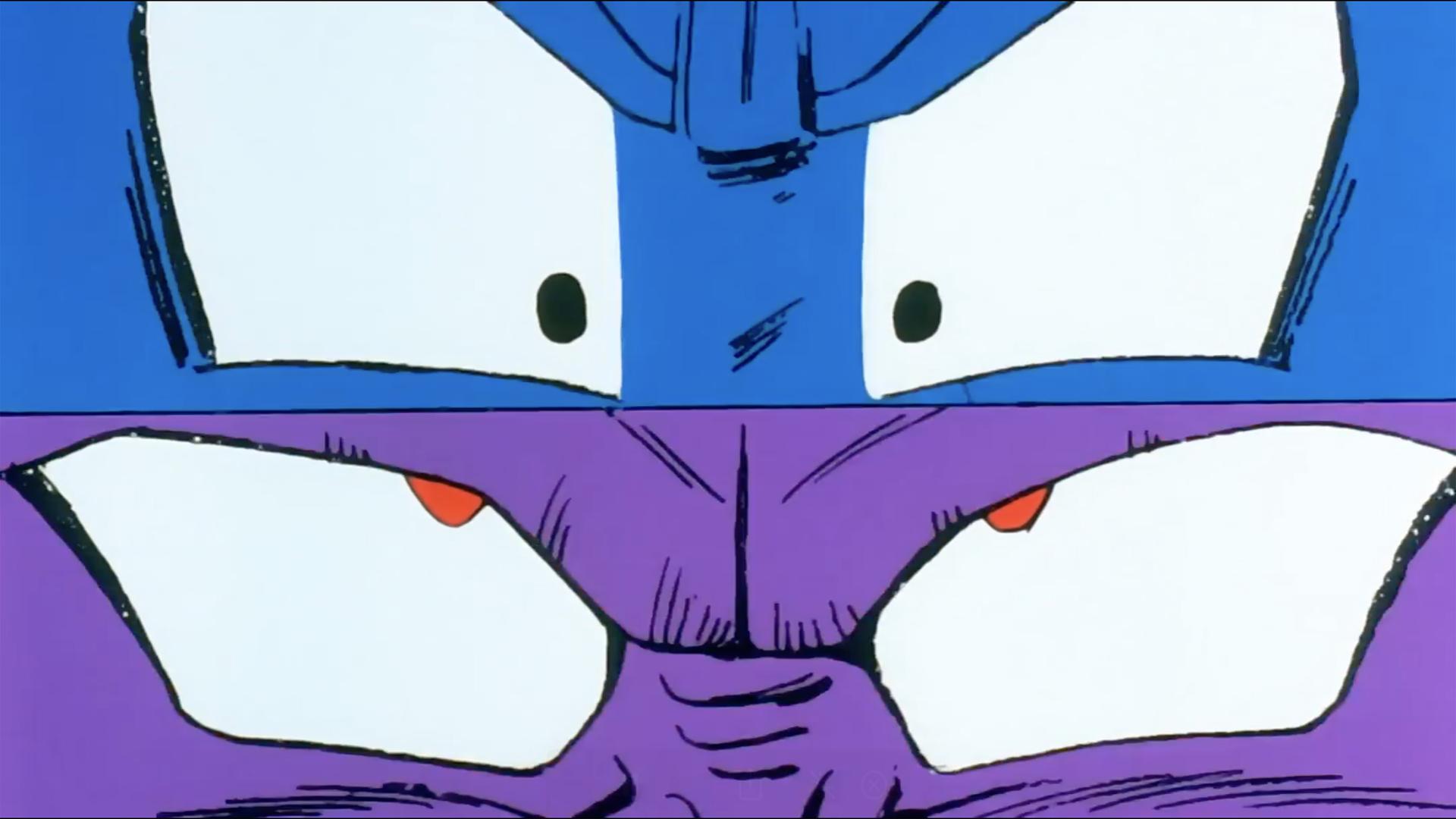 Still from Goku Is Ginyu and Ginyu Is Goku