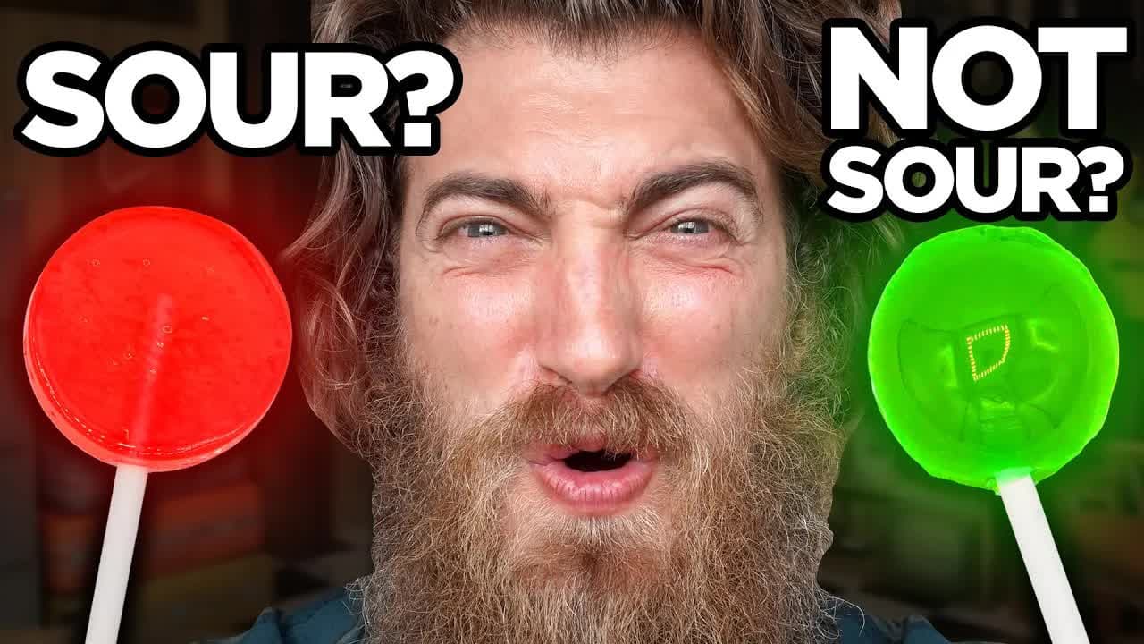 Still from Try Not To Pucker (Sour Challenge)