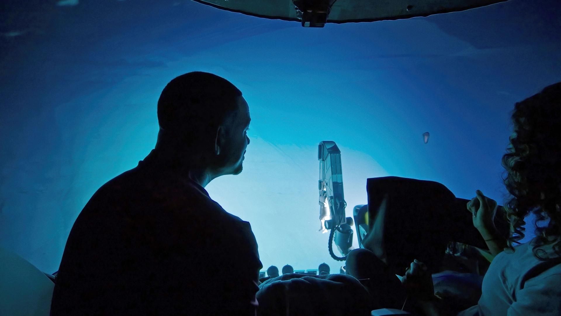 Still from Descent into Darkness