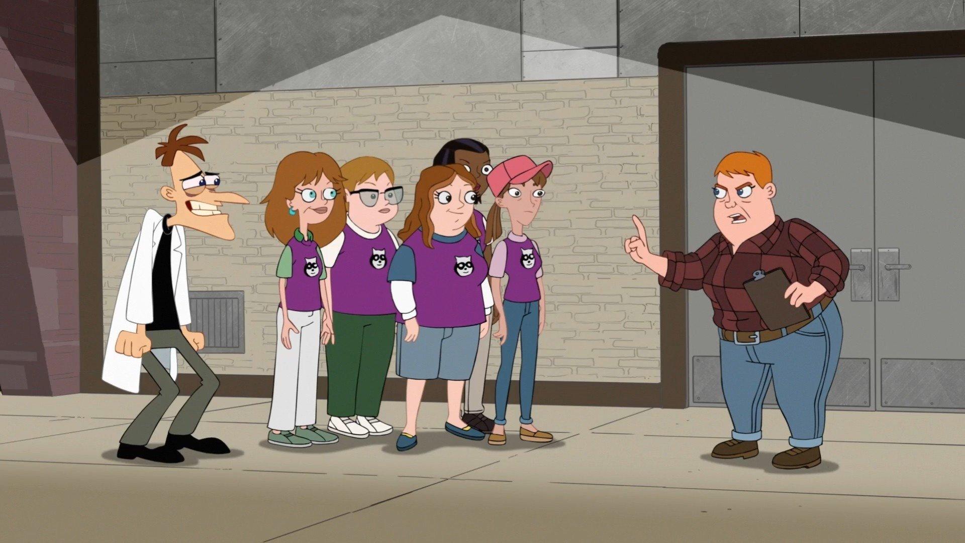 Still from Doof's Day Out