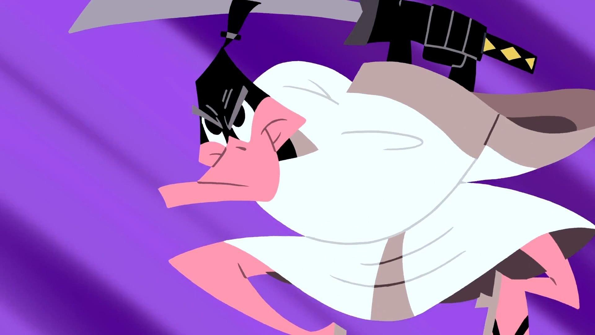 Still from Samurai Quack