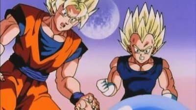 Still from True Saiyans Fight Alone
