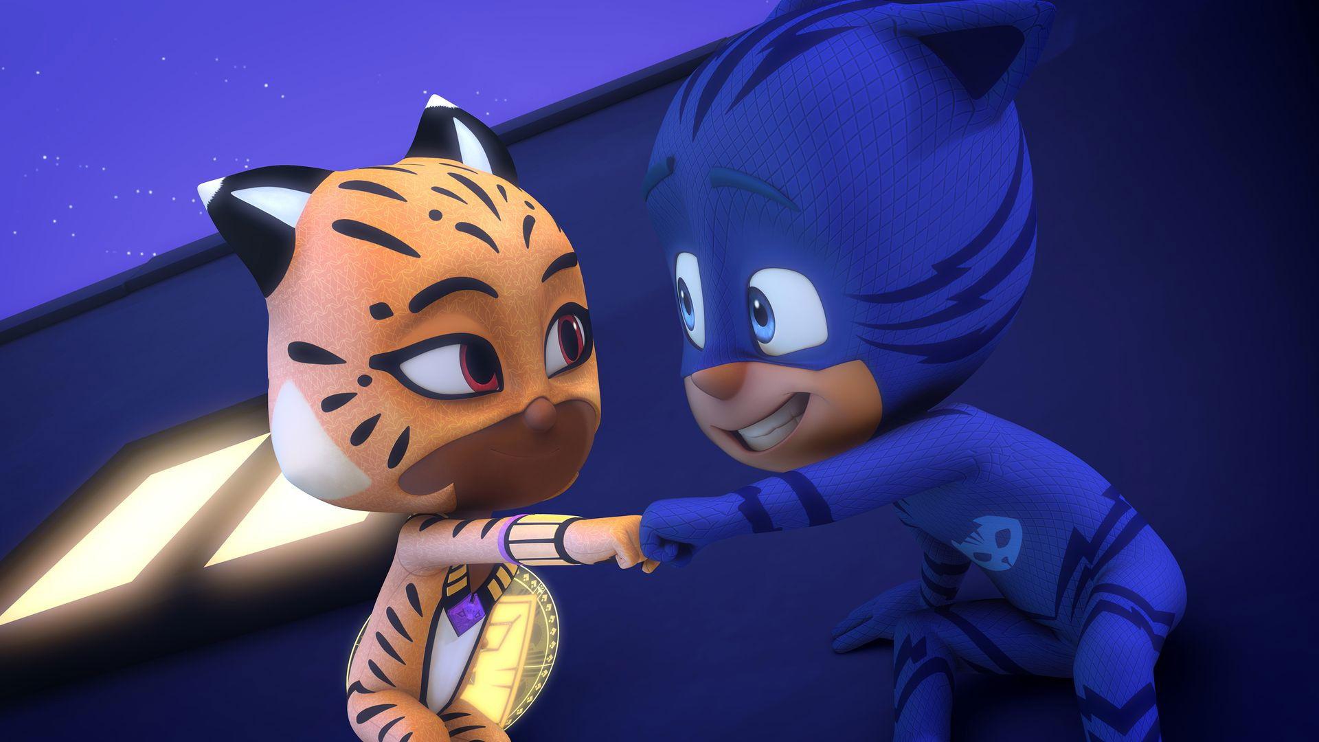 Still from The Dance of Two Cats