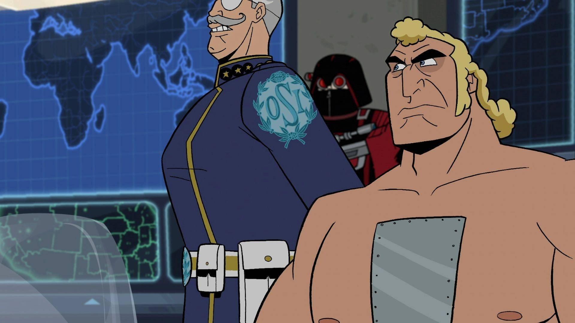 Still from Any Which Way but Zeus